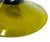 Vintage 1960s Large Italian Empoli Olive Green Glass Circus Tent Lidded Compote For Sale - Image 11 of 13