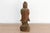 Small Serene Carved Praying Buddha For Sale - Image 4 of 9