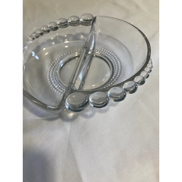 Vintage Duncan Miller Candlewick Divided Relish Dish For Sale - Image 4 of 6