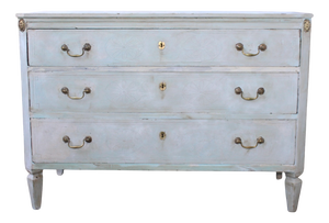 Antique Gustavian Painted Chest of Drawers, 1770