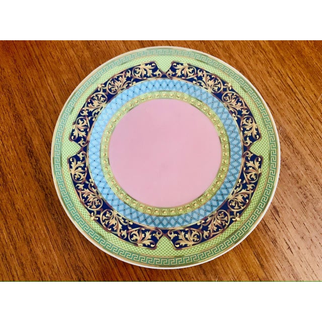 This exquisite, vintage, plate was produced by renowned company Rosenthal in Germany, as a part of the original, Versace...