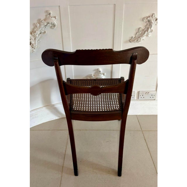 Wood Antique Regency Dining Chairs, 1830s, Set of 6 For Sale - Image 7 of 15