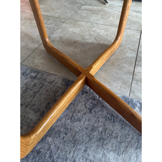 Mid-Century Modern Pair of 1984 Lane Perception End Tables – Mid-Century Modern Walnut, Vintage For Sale - Image 3 of 9