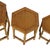 Vintage Bamboo and Rattan Nesting Tables, 1960s, Set of 3 For Sale - Image 6 of 16