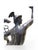 Neapolitan Artist after Giambologna, Large Patinated Figure of Mercury, Bronze For Sale - Image 10 of 11