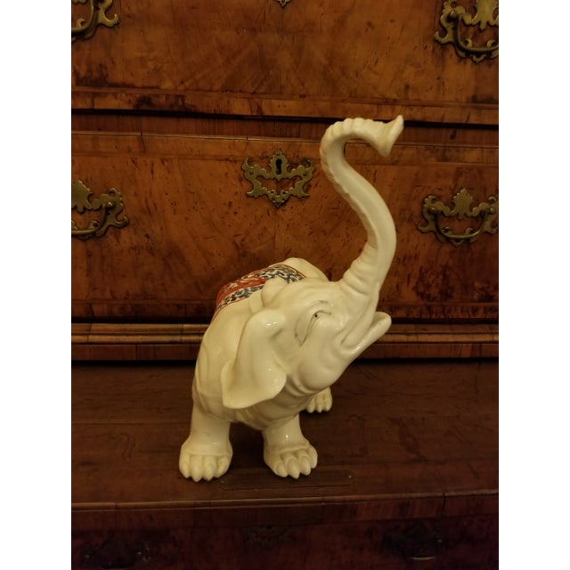 Ceramic Samson Kakiemon Elephant For Sale - Image 7 of 12