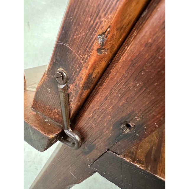 Vintage Library Step Stool, 1920s For Sale - Image 4 of 14