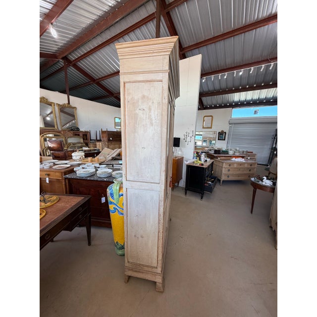 Gray 19th Century French Louis Philippe 2-Door Bookcases For Sale - Image 8 of 12