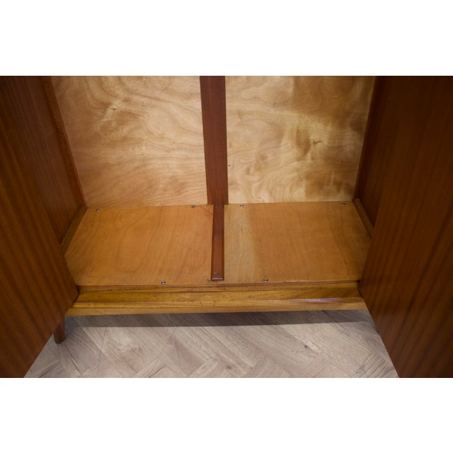 Wood Vintage Walnut Wardrobe by Alfred Cox for Heals, 1950s For Sale - Image 7 of 11