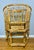 Mid 20th Century Vintage Brighton Pavilion Style Chinese Chippendale Rattan & Woven Cane Armchair For Sale In Detroit - Image 6 of 12