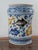 18th Century Sicilian Caltagirone Tin-Glazed Albarello with Fish Decoration For Sale - Image 4 of 13