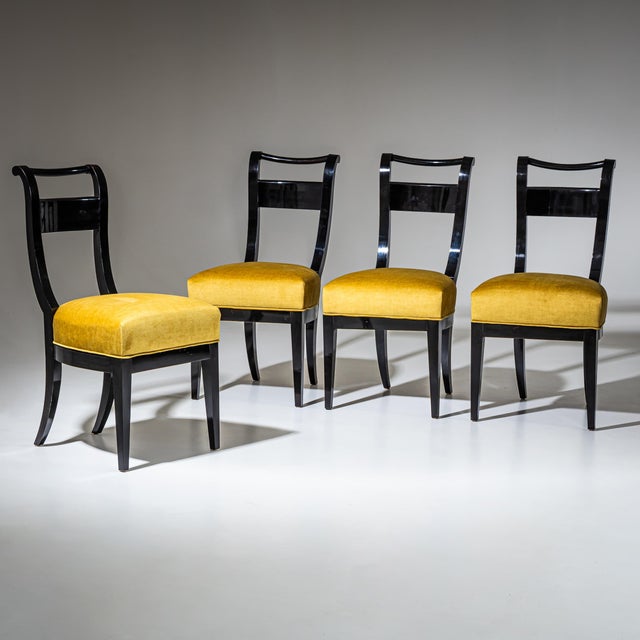 Biedermeier Dining Chairs, Early 19th Century, Set of 8 For Sale - Image 9 of 16