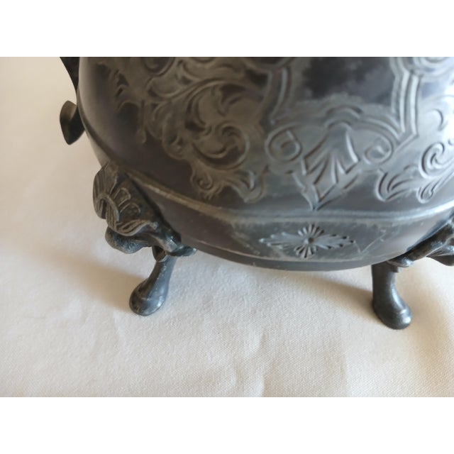 Late 19th Century Webster Silver Plate Coffee/Tea Service With Horse Finials - 7 pcs For Sale - Image 14 of 18
