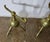 Brass Aesthetic Movement Fire Dogs by Christopher Dresser, 1880s, Set of 2 For Sale - Image 4 of 8