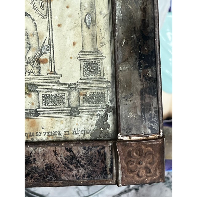 19th Century Lord of the Cane Retablo For Sale - Image 12 of 12