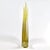 Abstract Glass Sculpture by Alex Gabriel Bernstein, Cast and Cut in Soft Yellow-Green Glass, 20" Tall For Sale - Image 10 of 12