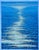 Moonpath — Seascape Original Oil Painting, Unstretched, by Samuel H. For Sale