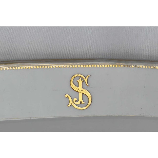 Antique Porcelain Serving Plate For Sale - Image 5 of 9