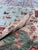 Textile Blue Green Persian Gabbeh Tree of Life Rug, 05'00 X 07'00 For Sale - Image 7 of 10