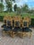 c.1900 Italian Rococo Gold Beech Velvet Dining Chairs - Set of 8 Pc For Sale - Image 18 of 18