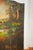 Three Panel Screen Room Divider Antique Hand Painted English Country Horse Scene For Sale - Image 11 of 18