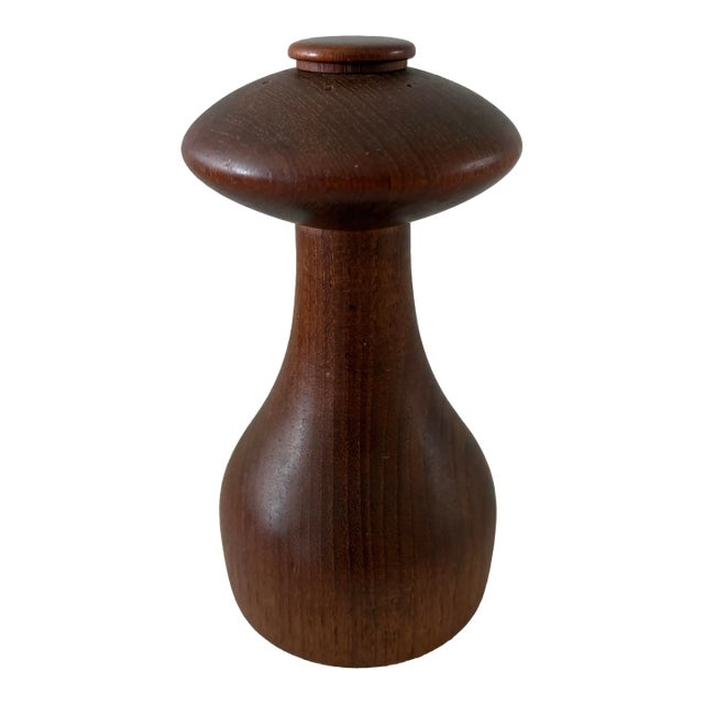 Dansk Teak Salt and Pepper Mill Designed by Jens Quistgaard For Sale