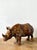 Vintage 60s Italian Glazed Ceramic Rhino For Sale - Image 9 of 12