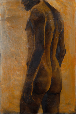 Justyna Kuklo, Adam, 2019, Oil on Canvas