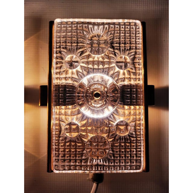Vintage Wall Lamp by Carl Fagerlund for Orrefors, 1960s For Sale - Image 12 of 14