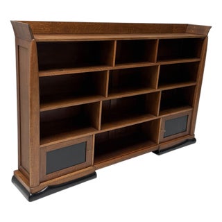 Art Deco Open Bookcase by Paul Bromberg for H. Pander, 1920s For Sale