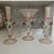 Pink Antique 1920-30s Venetian Murano Glass Garniture Set With Tazza and Candleholders- Set of 3 For Sale - Image 8 of 8