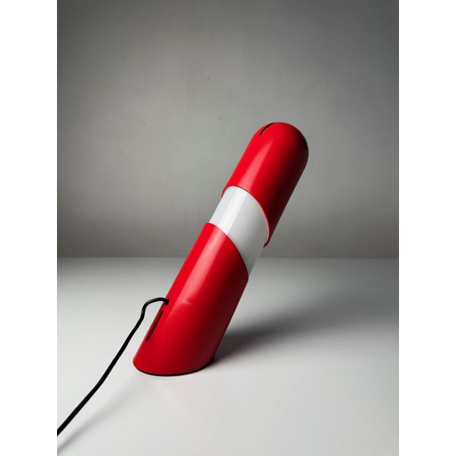 Vintage Italian Table Lamp by Gianni Celada for Fontana Arte, 1969 For Sale - Image 10 of 11