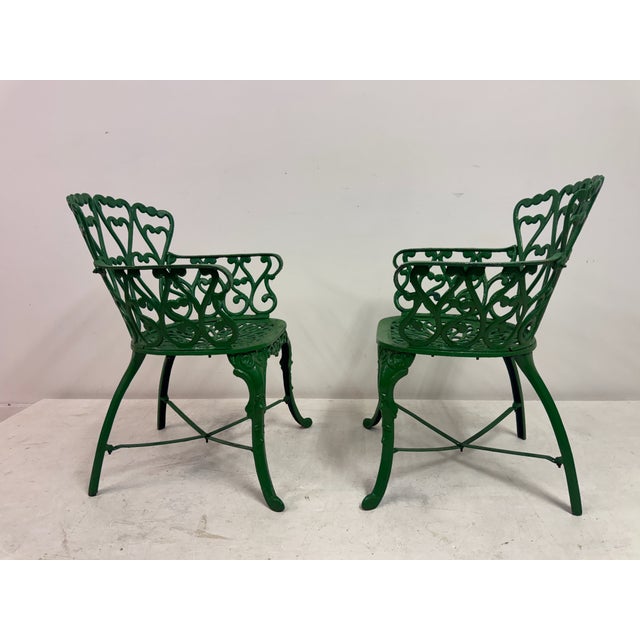 Vintage Garden Table with Chairs in Oak by De Puydt, Belgium, 1950s, Set of 5 For Sale - Image 4 of 18