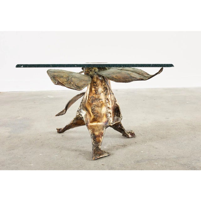 Jean-Jacques Tosello Modern Bronze Sculptural Centre Table For Sale - Image 12 of 13