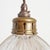 1940s Antique Reclaimed Glass Pendant Light from Holophane, 1940s For Sale - Image 5 of 7