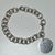 Metal Vintage 1990s Tiffany & Co. Sterling Silver Engravable Round Tag Bracelet – 36.21g For Sale - Image 7 of 8