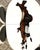 Wood Large Sculptural Wall Clock, 1970s For Sale - Image 7 of 18