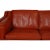 Animal Skin 2213 3-Seater Sofa in Patinated Cognac Leather by Børge Mogensen, 1980s For Sale - Image 7 of 18