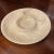 Mid-Century Modern Mid 20th Century Majolica Cream Artichoke Plates For Sale - Image 3 of 4
