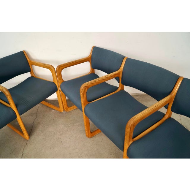 1970’s Mid-Century Modern Tandem Seating Waiting Room Chairs Benches - A Pair For Sale - Image 12 of 12