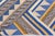 Blue Modern Indian Dhurrie Rug by Doris Leslie Blau For Sale - Image 8 of 8