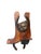 Bring a touch of Western charm to your home with this handcrafted vintage cowboy boot coin bank. Crafted from beautifully...