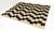 Large Handwoven Kilim Rug with Black and White Pattern, 1970s For Sale - Image 11 of 12