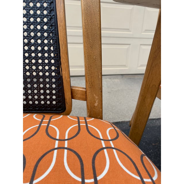 Wood 1960s Mid-Century Modern Drexel Heritage Meridian Dining Set - 6 Piece For Sale - Image 7 of 12