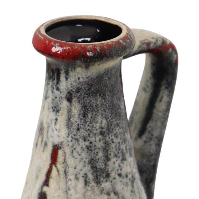 West German Fat Lava Pottery Vases from Bay Keramik, 1960s, Set of 3 For Sale - Image 9 of 14