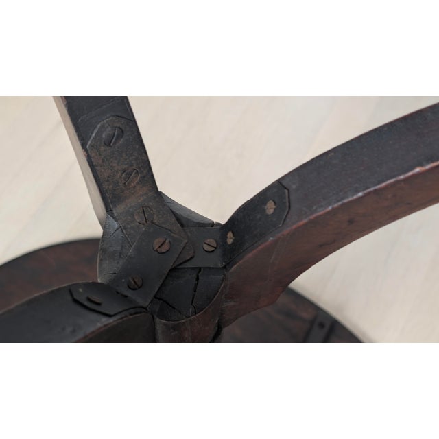 19th C. English Mahogany Tilt-Top Table With Tripod Pedestal Base For Sale - Image 15 of 15