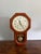 Vintage Seth Thomas Regulator wall clock featuring a beautifully grained octagonal wood case, beveled glass face, gold-...