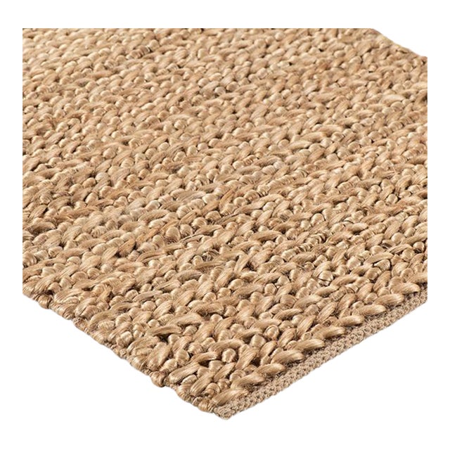 Part & Parcel Goods Jute Weave Runner, 2’6”x10’, Nutmeg For Sale