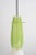 Italian Green Glass Lamp with Brass, 1960s For Sale - Image 4 of 12
