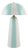 Galleria Accent Table LampSky Blue For Sale